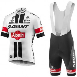 Ensemble cuissard vélo et maillot cyclisme équipe pro Giant Alpecin