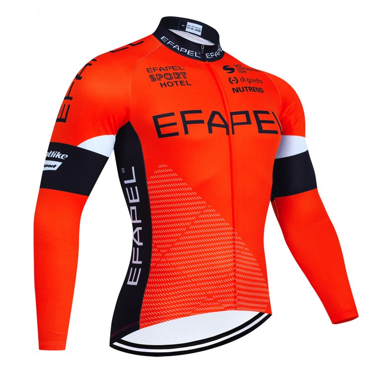 Maillot vélo hiver pro EFAPEL 2023