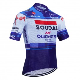 Maillot vélo équipe pro SOUDAL QUICKSTEP 2023 Aero Mesh