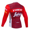 Maillot vélo hiver pro TREK Segafredo 2023 blanc