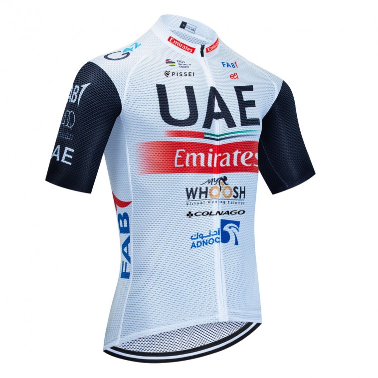 Maillot vélo équipe pro UAE EMIRATES 2023 Aero Mesh