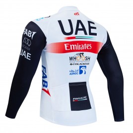 Maillot vélo hiver pro UAE EMIRATES 2023