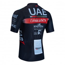 Maillot vélo équipe pro UAE EMIRATES 2023 Aero Mesh noir