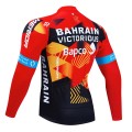 Maillot vélo hiver pro BAHRAIN Victorious 2023