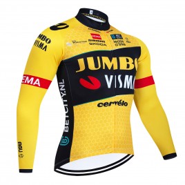 Maillot vélo hiver pro JUMBO Visma 2023