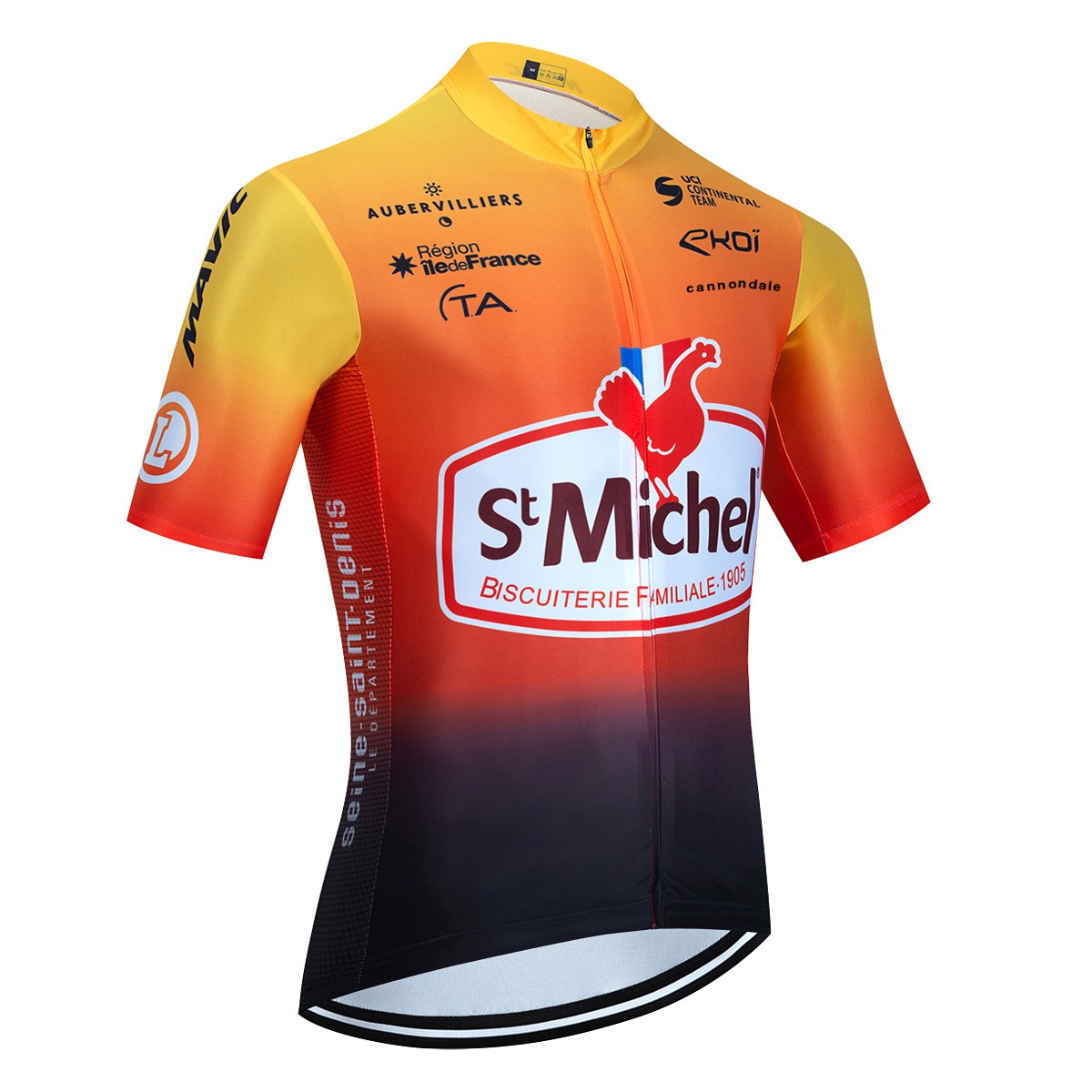 Maillot cycliste Vetements BigMat Auber 93 Tour 2010 Manche