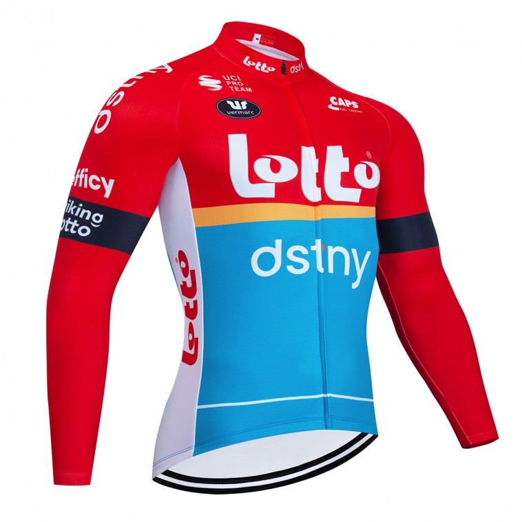 Maillot vélo hiver pro LOTTO Dstny 2023