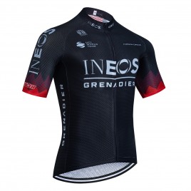 Maillot vélo équipe pro INEOS Grenadier 2023 Aero Mesh noir