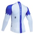 Maillot vélo hiver pro INEOS Grenadier 2023 blanc