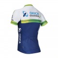 Ensemble cuissard vélo sans bretelles et maillot cyclisme équipe pro Orica GreenEdge