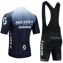 Ensemble cuissard vélo et maillot cyclisme équipe pro SCOTT SRAM 2023 Aero Mesh