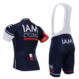 Ensemble cuissard vélo et maillot cyclisme équipe pro IAM