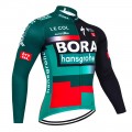 Maillot vélo hiver pro BORA Hansgrohe 2023 noir