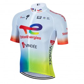 Maillot vélo équipe pro TotalEnergies 2023 Aero Mesh