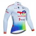 Maillot vélo hiver équipe pro TotalEnergies 2023