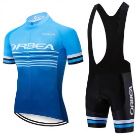 Ensemble cuissard vélo et maillot cyclisme équipe pro ORBEA Orca Aero Mesh