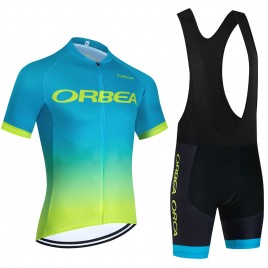 Ensemble cuissard vélo et maillot cyclisme équipe pro ORBEA Orca Aero Mesh