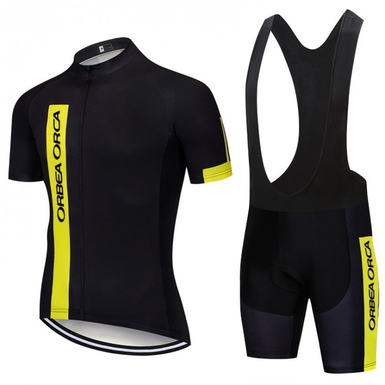 Ensemble cuissard vélo et maillot cyclisme équipe pro ORBEA Orca Aero Mesh