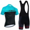 Ensemble cuissard vélo et maillot cyclisme équipe pro ORBEA Orca Aero Mesh