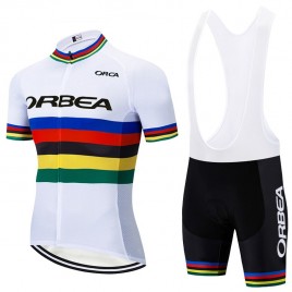 Ensemble cuissard vélo et maillot cyclisme équipe pro ORBEA Orca Aero Mesh