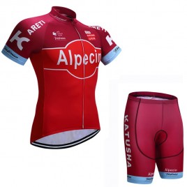 Ensemble cuissard vélo et maillot cyclisme équipe pro Katusha Alpecin