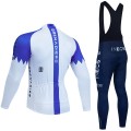 Ensemble cuissard vélo et maillot cyclisme hiver pro INEOS Grenadier 2023 Blanc