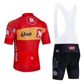 Ensemble cuissard vélo et maillot cyclisme équipe pro Uno-X 2023 Aero Mesh