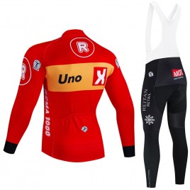 Ensemble cuissard vélo et maillot cyclisme hiver pro Uno-X 2023