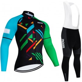 Ensemble cuissard vélo et maillot cyclisme hiver pro ROSTI 2023