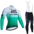 Ensemble cuissard vélo et maillot cyclisme hiver pro CAJA RURAL Seguros RGA 2023