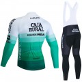 Ensemble cuissard vélo et maillot cyclisme hiver pro CAJA RURAL Seguros RGA 2023