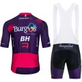 Ensemble cuissard vélo et maillot cyclisme équipe pro BURGOS BH 2023 Aero Mesh