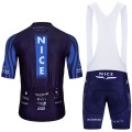 Ensemble cuissard vélo et maillot cyclisme équipe pro NICE Métropole Côte d'Azur 2023 Aero Mesh