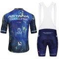 Ensemble cuissard vélo et maillot cyclisme équipe pro ASTANA Qazaqstan 2024 Aero Mesh