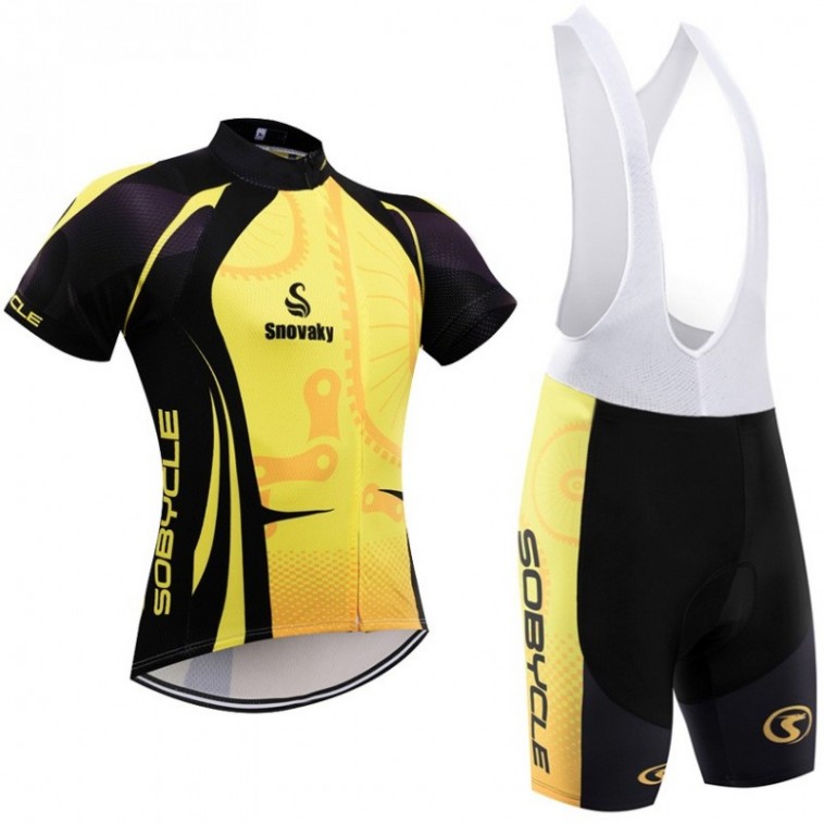 Ensemble cuissard vélo et maillot cyclisme Snovaky