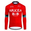 Maillot vélo hiver équipe pro ARKEA - B&B Hotels 2024