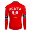 Maillot vélo hiver équipe pro ARKEA - B&B Hotels 2024