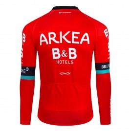 Maillot vélo hiver équipe pro ARKEA - B&B Hotels 2024