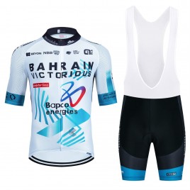 Ensemble cuissard vélo et maillot cyclisme équipe pro Bahrain-Victorious 2024 Aero Mesh