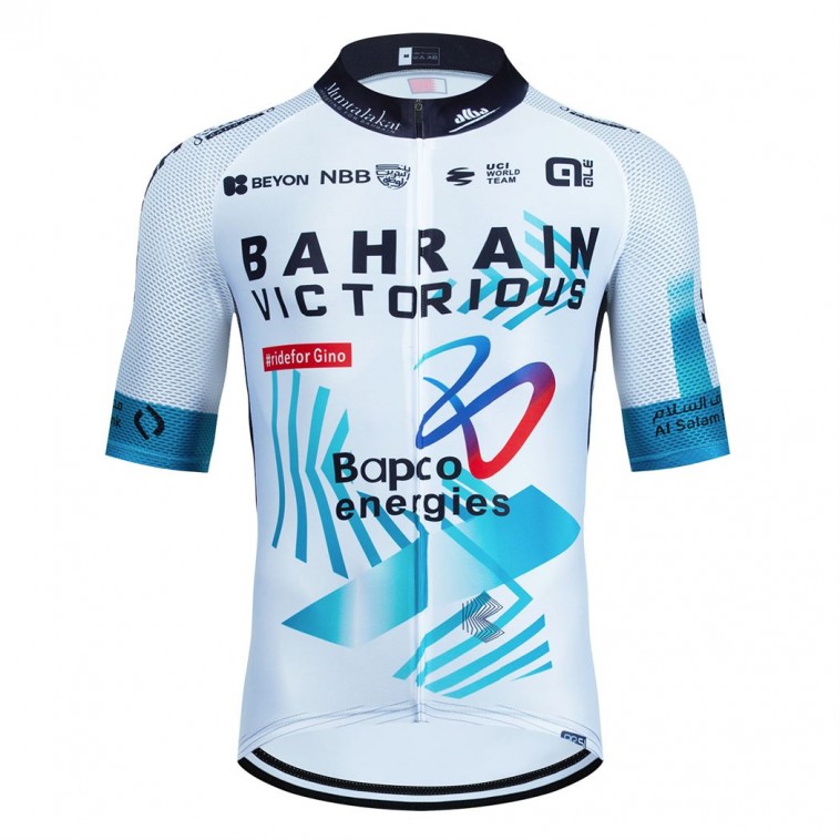 Maillot vélo équipe pro Bahrain-Victorious 2024 Aero Mesh