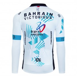 Maillot vélo hiver équipe pro Bahrain-Victorious 2024