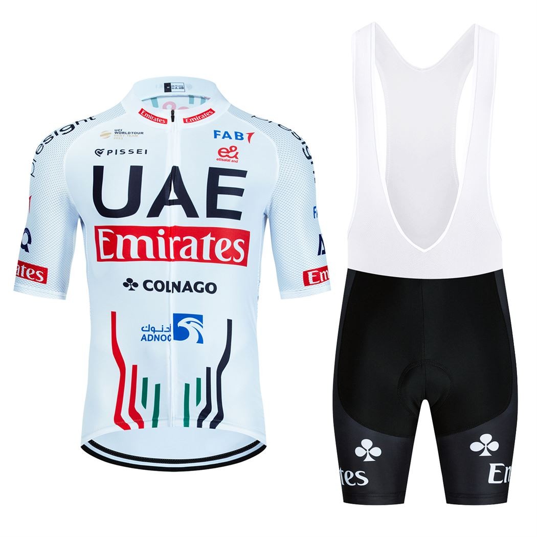 Ensemble cuissard vélo et maillot cyclisme hiver pro BAHRAIN Victorious 2022