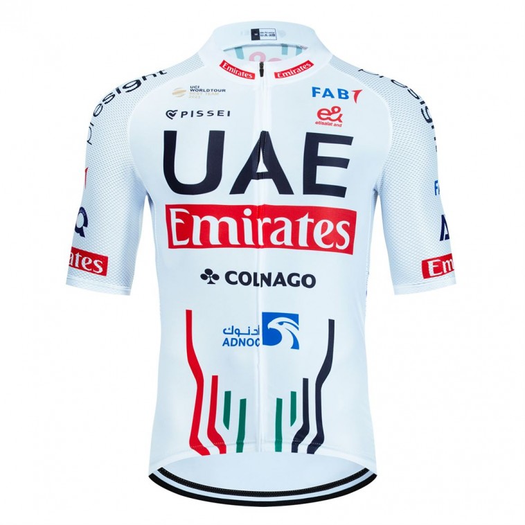 Maillot vélo équipe pro UAE EMIRATES 2024 Aero Mesh