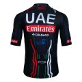 Maillot vélo équipe pro UAE EMIRATES 2024 Black Aero Mesh