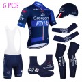 Tenue complète cyclisme équipe pro FDJ Groupama 2024 Aero Mesh