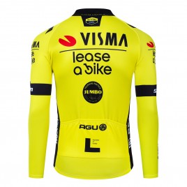 Maillot vélo hiver équipe pro VISMA Lease a Bike 2024