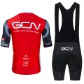 Ensemble cuissard vélo et maillot cyclisme équipe pro GCN