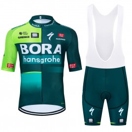 Ensemble cuissard vélo et maillot cyclisme équipe pro BORA Hansgrohe 2024 Aero Mesh