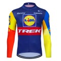 Maillot vélo hiver équipe pro TREK LIDL 2024