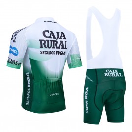 Ensemble cuissard vélo et maillot cyclisme équipe pro CAJA RURAL Seguros RGA 2024 Aero Mesh